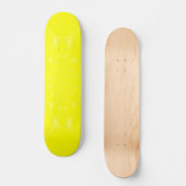 Glanzend Geel Persoonlijk Skateboard (Voorkant)