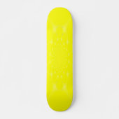 Glanzend Geel Persoonlijk Skateboard (Voorkant)