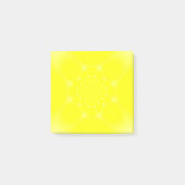 Glanzend Geel Post-it® Notes (Voorkant)