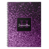 Glanzend glanzend glanzend glanzend glanzend glanz notitieboek (Voorkant)
