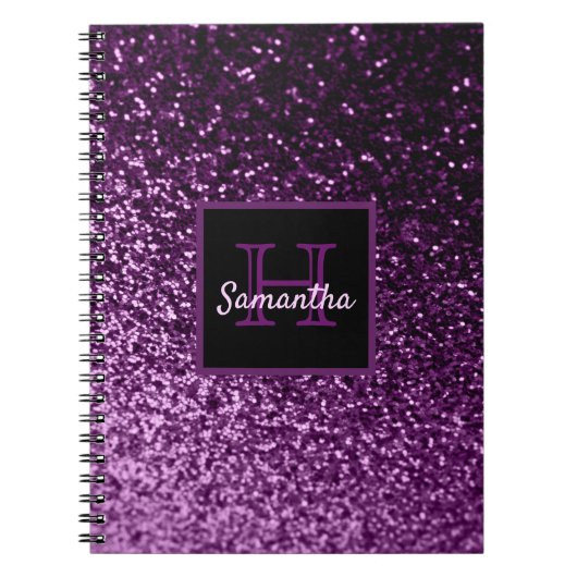 Glanzend glanzend glanzend glanzend glanzend glanz notitieboek (Voorkant)