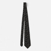 Glanzend Glitter Diamant Effect Elegant Moderne Lu Stropdas (Achterkant)