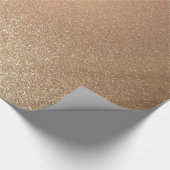 Glanzend Gold Wrapping Paper Cadeaupapier (Hoek)