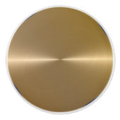 Glanzend goud voor roestvrij staal keramische knop (Voorkant)