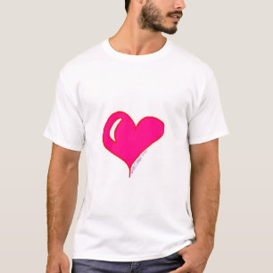 Glanzend Hart T-shirt