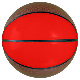 Glanzend, helder rood snoep basketbal