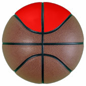 Glanzend, helder rood snoep basketbal (Rechts)