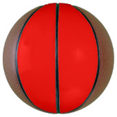 Glanzend, helder rood snoep basketbal (Verticaal)