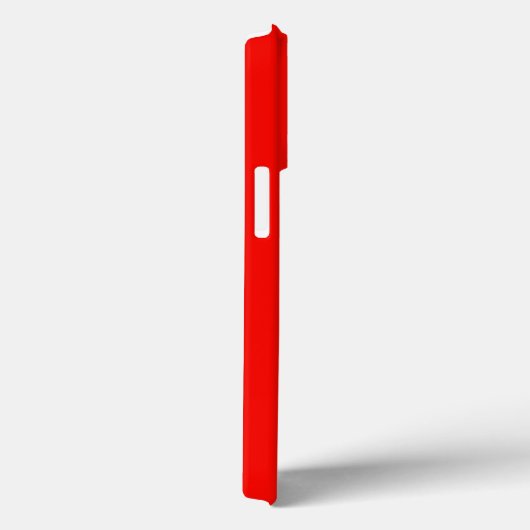 Glanzend, helder rood snoep Case-Mate iPhone case (Achterkant / Rechts)