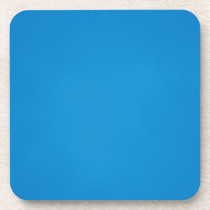 Glanzend heldere blauwe achtergrond bier onderzetter