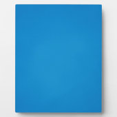 Glanzend heldere blauwe achtergrond fotoplaat (Voorkant)