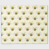 Glanzend inpakpapier - Bebe 3 (Vlak)