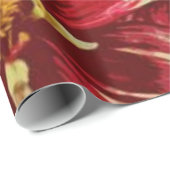 Glanzend Inpakpapier, Bloemen Cadeaupapier (Rol Hoek)
