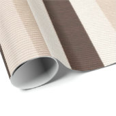 Glanzend inpakpapier bruin beige wit (Rol Hoek)