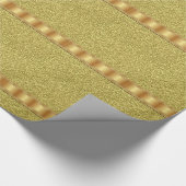 Glanzend Inpakpapier Goud (Hoek)