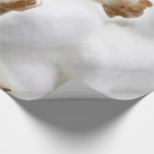 Glanzend inpakpapier, katoen cadeaupapier (Hoek)