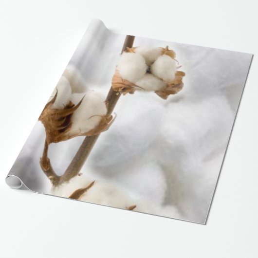 Glanzend inpakpapier, katoen cadeaupapier (Uitgerold)