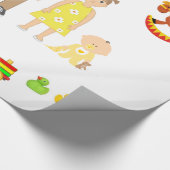 Glanzend Inpakpapier, Kinderopvang Diensten Cadeaupapier (Hoek)
