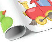 Glanzend Inpakpapier, Kinderopvang Diensten Cadeaupapier (Rol Hoek)