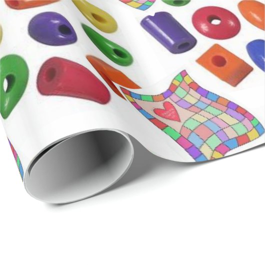 Glanzend Inpakpapier Kleuren (Rol Hoek)