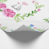 Glanzend Inpakpapier Olifant (Hoek)