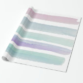 Glanzend Inpakpapier Pastelkleuren  (Uitgerold)