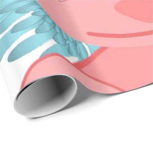 Glanzend inpakpapier, Rainbow Rabbit Sun Cadeaupapier (Rol Hoek)