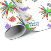 Glanzend inpakpapier Terug naar school is Cool (Rol Hoek)