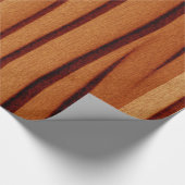 Glanzend inpakpapier verbrand rustiek Sinaasappel (Hoek)