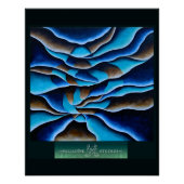 Glanzend 'Island Vibes'-Poster Perfect Poster (Voorkant)