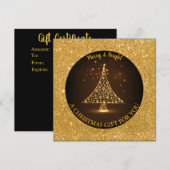 Glanzend kerstboomgaard (Voorkant / Achterkant)