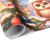 Glanzend kerstcadeaupapier cadeaupapier (Rol Hoek)