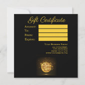 Glanzend kerstlampje (Achterkant)