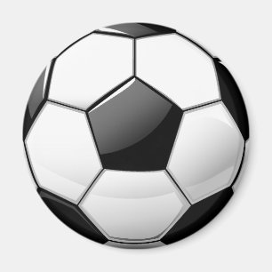Glanzend Klassiek Voetbal Magneet