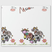 Glanzend Koe papier voor onmiddellijke verpakking  (Vlak)