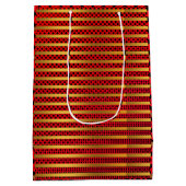 Glanzend Kunstzinnig Plezierig Medium Cadeauzakje (Achterkant)