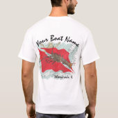 Glanzend Lobster Aangepast Shirt (Achterkant)