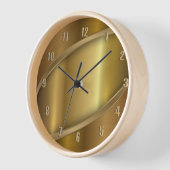 Glanzend Metallic Gouden Geometrisch Elegant Ontwe (Hoek)