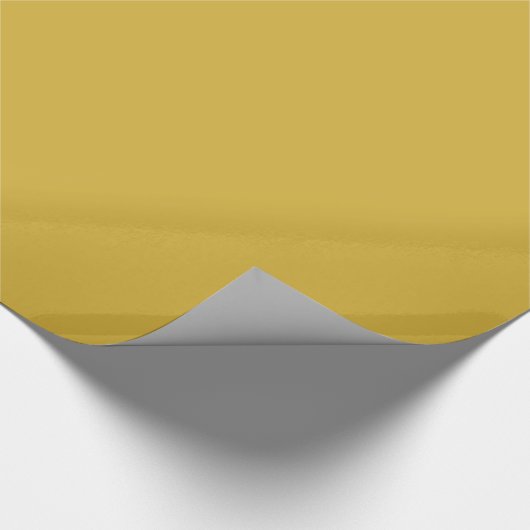 Glanzend Metallic Gouden Kleur Verpakkend Document Cadeaupapier (Hoek)