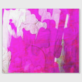 glanzend metallisch roze kleurstof, verpakt papier (Vlak)