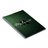 Glanzend Monogram Notitieboek voor Haar (Rechterzijde)