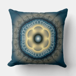Glanzend mystiek ornament kussen