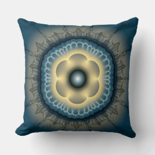 Glanzend mystiek ornament kussen
