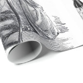 Glanzend naaigarnaal opvulpapier cadeaupapier (Rol Hoek)