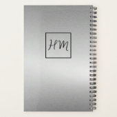 Glanzend nieuwjaar | Gepersonaliseerde dagplanner  Planner (Achterkant)