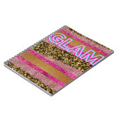 glanzend notitieboek (Linkerzijde)