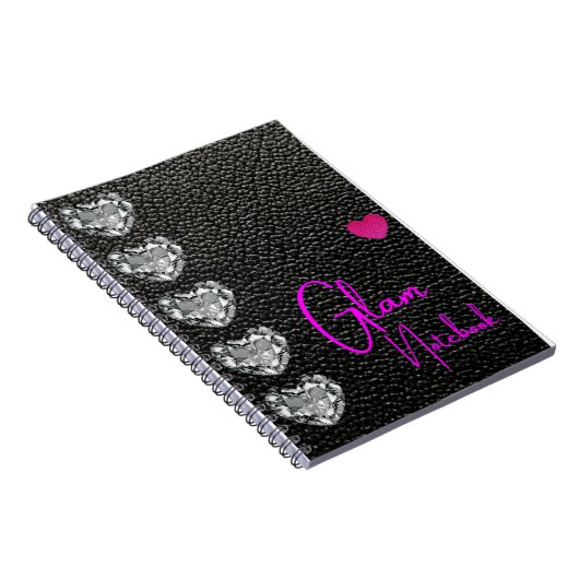 glanzend notitieboek (Rechterzijde)