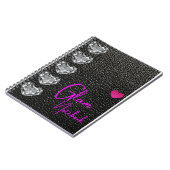 glanzend notitieboek (Linkerzijde)