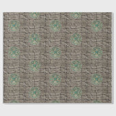 Glanzend omlooppapier, Aztec Stone Cadeaupapier (Vlak)