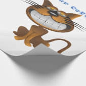 Glanzend omlooppapier, voor na een kookplaat cadeaupapier (Hoek)